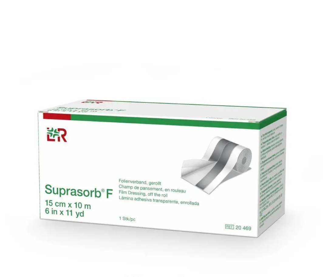 Пов'язка плівкова Suprasorb F 15см х 10м